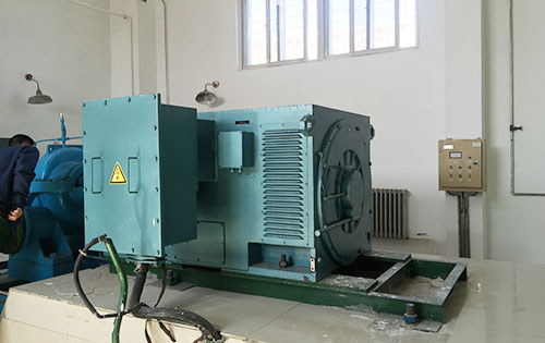 灞桥某水电站工程主水泵使用我公司高压电机